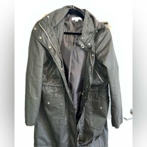 New York & Company Faux Fur Coat